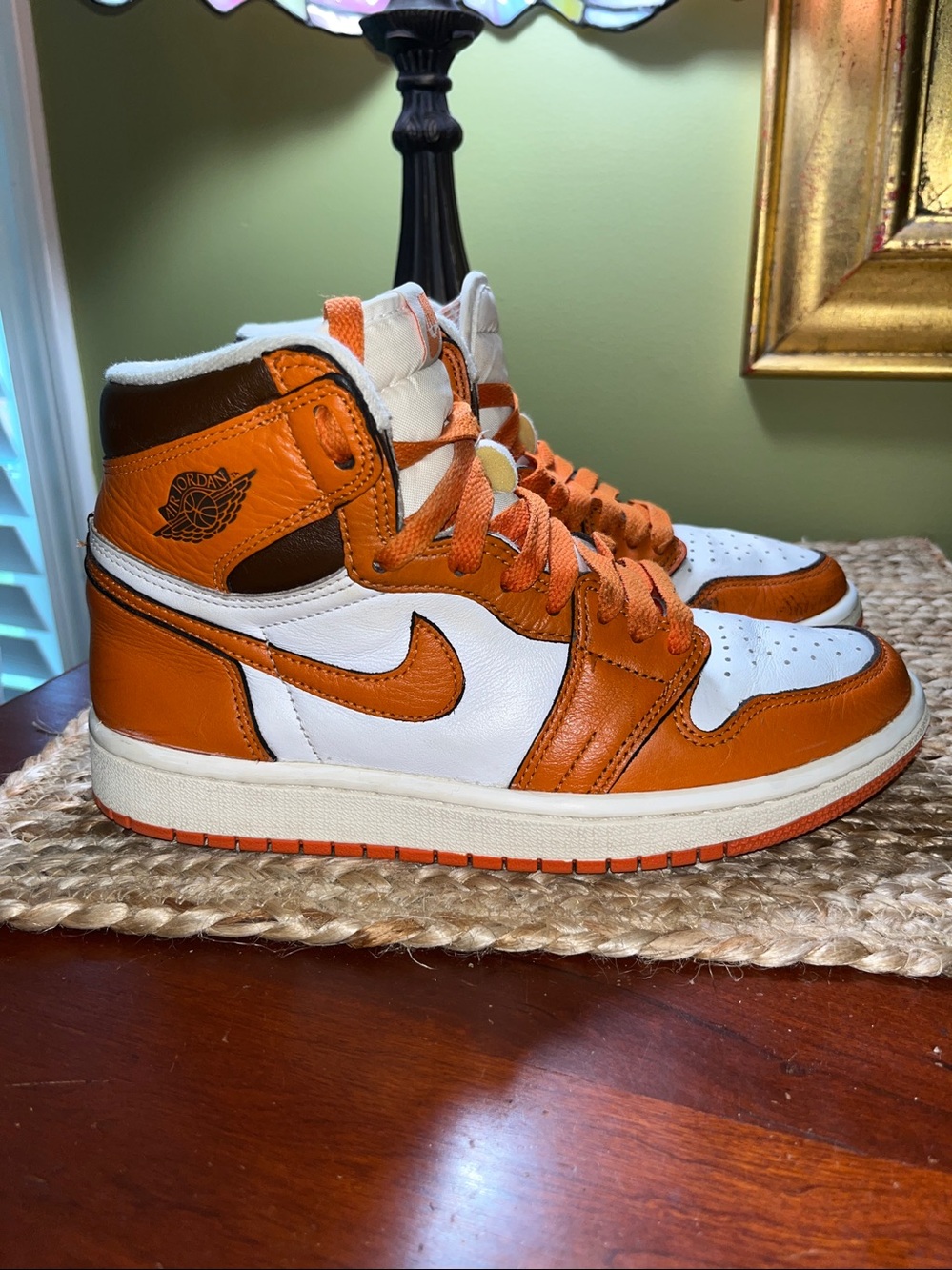 Jordan 1 Retro High OG Starfish ladies 6 DO9369-101 EUR 36.5